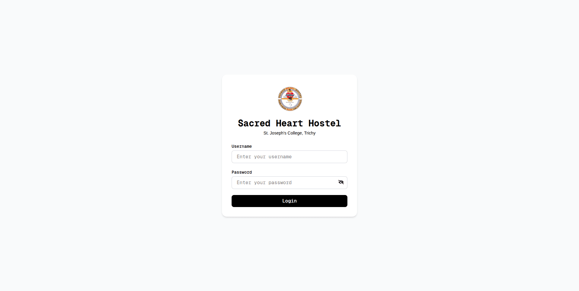 Hostel E-Attendance ERP